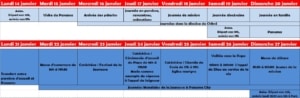 Programme JMJ Panama Oct18