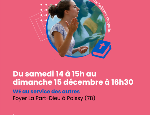 Vocations féminines: WE au service des autres au Foyer La Part-Dieu de Poissy (78)